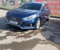 Синий Хендай Соната, объемом двигателя 2.4 л и пробегом 184 тыс. км за 14399 $, фото 1 на Automoto.ua