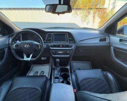 Синий Хендай Соната, объемом двигателя 2.4 л и пробегом 31 тыс. км за 1800 $, фото 11 на Automoto.ua