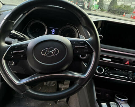 Синій Хендай Соната, об'ємом двигуна 2 л та пробігом 172 тис. км за 20000 $, фото 11 на Automoto.ua