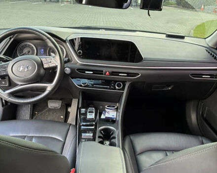 Синій Хендай Соната, об'ємом двигуна 2 л та пробігом 172 тис. км за 20000 $, фото 10 на Automoto.ua