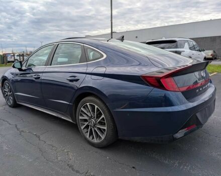 Синий Хендай Соната, объемом двигателя 1.6 л и пробегом 40 тыс. км за 3800 $, фото 3 на Automoto.ua