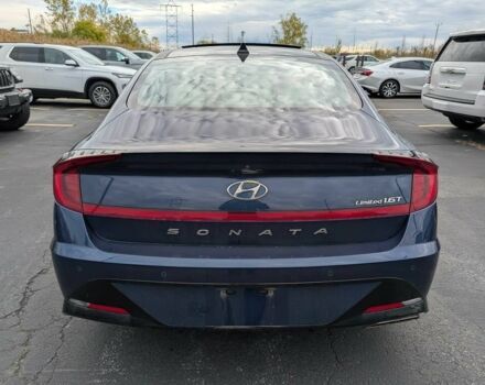 Синий Хендай Соната, объемом двигателя 1.6 л и пробегом 40 тыс. км за 3800 $, фото 4 на Automoto.ua