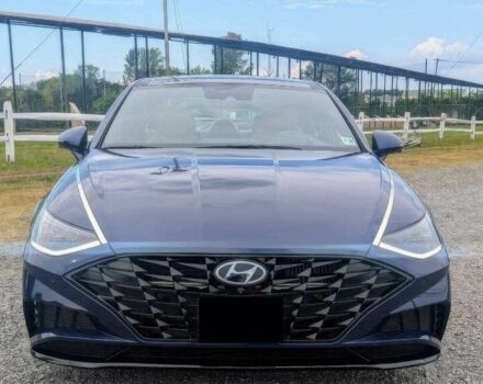Синій Хендай Соната, об'ємом двигуна 1.6 л та пробігом 76 тис. км за 10900 $, фото 1 на Automoto.ua