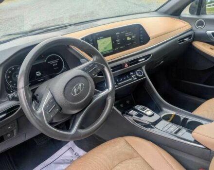 Синій Хендай Соната, об'ємом двигуна 1.6 л та пробігом 76 тис. км за 10900 $, фото 9 на Automoto.ua