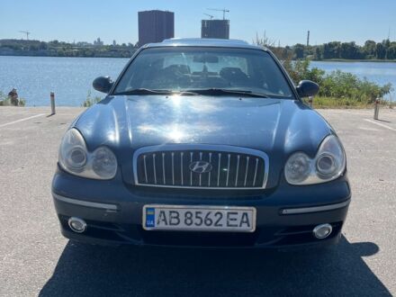 Синій Хендай Соната, об'ємом двигуна 2.7 л та пробігом 3 тис. км за 3200 $, фото 1 на Automoto.ua