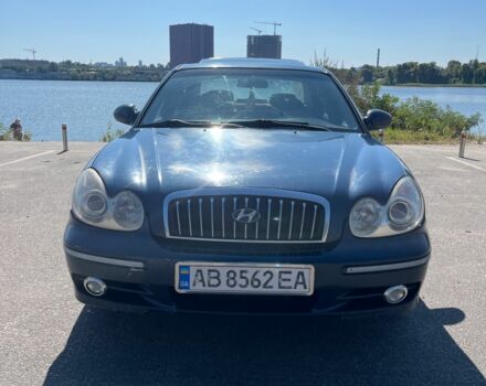 Синий Хендай Соната, объемом двигателя 2.7 л и пробегом 3 тыс. км за 3200 $, фото 1 на Automoto.ua