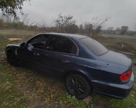 Хендай Соната 2004 в Киеве на Automoto.ua Синий Хендай Соната, объемом двигателя 2 л и пробегом 144 тыс. км за 2200 $, фото 1 на Automoto.ua