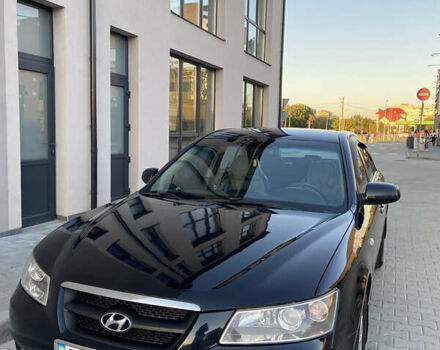 Синий Хендай Соната, объемом двигателя 2 л и пробегом 215 тыс. км за 4800 $, фото 1 на Automoto.ua