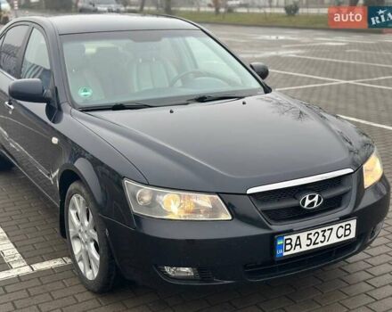 Синий Хендай Соната, объемом двигателя 1.99 л и пробегом 278 тыс. км за 5150 $, фото 1 на Automoto.ua