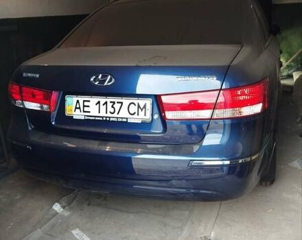 Синий Хендай Соната, объемом двигателя 2 л и пробегом 33 тыс. км за 13500 $, фото 1 на Automoto.ua