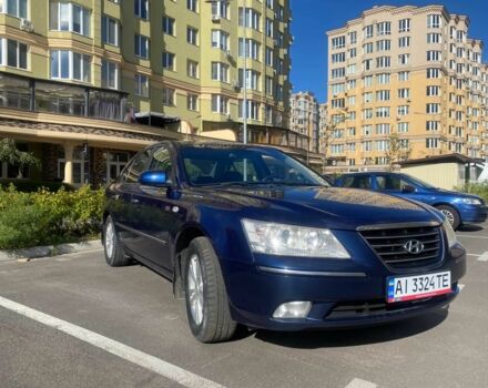 Синій Хендай Соната, об'ємом двигуна 2 л та пробігом 380 тис. км за 5191 $, фото 1 на Automoto.ua