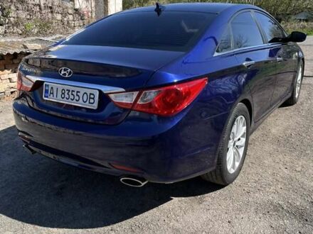 Синій Хендай Соната, об'ємом двигуна 2.36 л та пробігом 300 тис. км за 7100 $, фото 1 на Automoto.ua