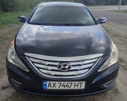 Синій Хендай Соната, об'ємом двигуна 2.36 л та пробігом 257 тис. км за 8000 $, фото 1 на Automoto.ua