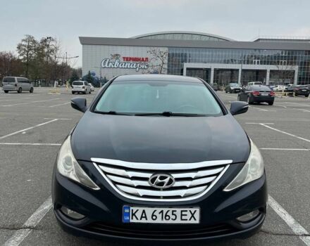 Синій Хендай Соната, об'ємом двигуна 2.4 л та пробігом 220 тис. км за 7000 $, фото 1 на Automoto.ua