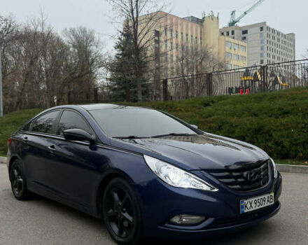 Синий Хендай Соната, объемом двигателя 2 л и пробегом 311 тыс. км за 8500 $, фото 1 на Automoto.ua