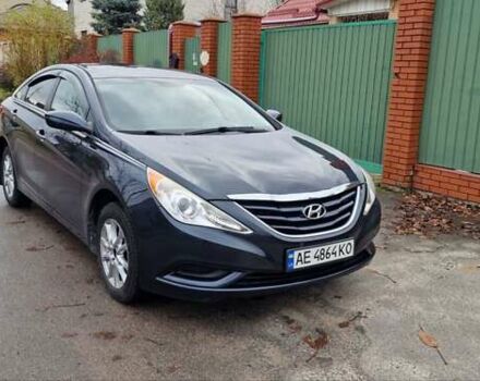 Синій Хендай Соната, об'ємом двигуна 2.36 л та пробігом 185 тис. км за 7300 $, фото 1 на Automoto.ua