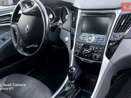 Синий Хендай Соната, объемом двигателя 2 л и пробегом 220 тыс. км за 8500 $, фото 1 на Automoto.ua