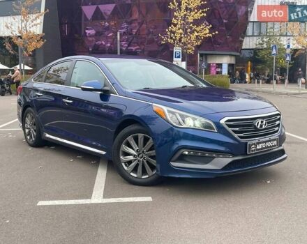 Хендай Соната 2014 у Києві на Automoto.ua Синій Хендай Соната, об'ємом двигуна 2.36 л та пробігом 176 тис. км за 15490 $, фото 1 на Automoto.ua