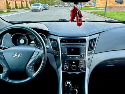 Синий Хендай Соната, объемом двигателя 2.4 л и пробегом 202 тыс. км за 8200 $, фото 1 на Automoto.ua