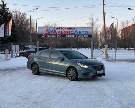 Синий Хендай Соната, объемом двигателя 2.4 л и пробегом 120 тыс. км за 9999 $, фото 1 на Automoto.ua