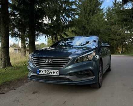 Синій Хендай Соната, об'ємом двигуна 2 л та пробігом 181 тис. км за 11500 $, фото 1 на Automoto.ua