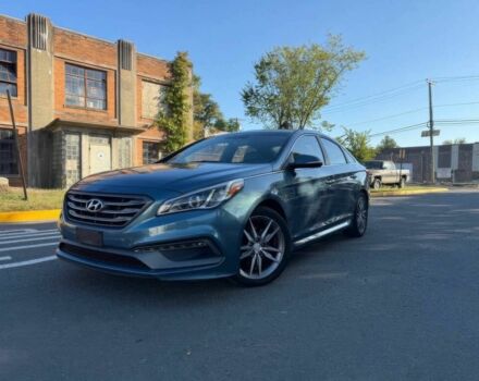 Синий Хендай Соната, объемом двигателя 2 л и пробегом 80 тыс. км за 9000 $, фото 1 на Automoto.ua