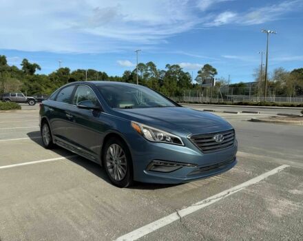 Синий Хендай Соната, объемом двигателя 2.4 л и пробегом 80 тыс. км за 7000 $, фото 1 на Automoto.ua