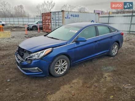 Синий Хендай Соната, объемом двигателя 2.4 л и пробегом 63 тыс. км за 1000 $, фото 1 на Automoto.ua