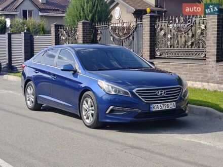 Синій Хендай Соната, об'ємом двигуна 2.36 л та пробігом 234 тис. км за 9600 $, фото 1 на Automoto.ua