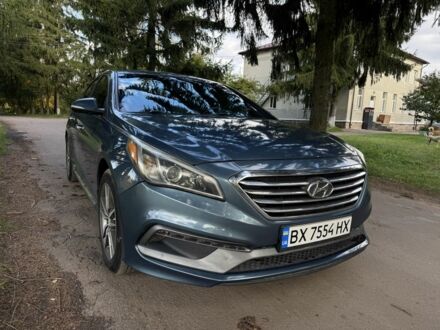 Синий Хендай Соната, объемом двигателя 2 л и пробегом 181 тыс. км за 11000 $, фото 1 на Automoto.ua