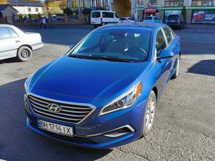 Синій Хендай Соната, об'ємом двигуна 2.36 л та пробігом 150 тис. км за 10700 $, фото 1 на Automoto.ua