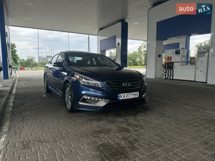 Хендай Соната 2016 в Киеве на Automoto.ua Синий Хендай Соната, объемом двигателя 2.36 л и пробегом 137 тыс. км за 10900 $, фото 1 на Automoto.ua