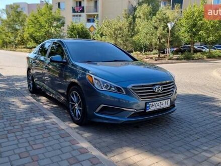 Хендай Соната 2017 в Одессе на Automoto.ua Синий Хендай Соната, объемом двигателя 2.4 л и пробегом 228 тыс. км за 11700 $, фото 1 на Automoto.ua