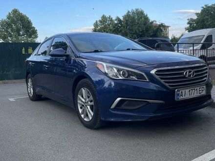 Хендай Соната 2017 в Киеве на Automoto.ua Синий Хендай Соната, объемом двигателя 2.36 л и пробегом 150 тыс. км за 11200 $, фото 1 на Automoto.ua