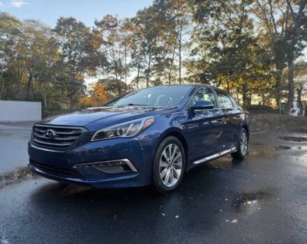 Синий Хендай Соната, объемом двигателя 2.4 л и пробегом 55 тыс. км за 6500 $, фото 1 на Automoto.ua