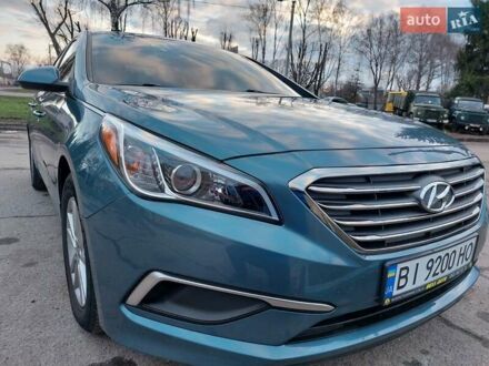 Хендай Соната 2017 в Лубнах на Automoto.ua Синий Хендай Соната, объемом двигателя 2.36 л и пробегом 205 тыс. км за 11100 $, фото 1 на Automoto.ua