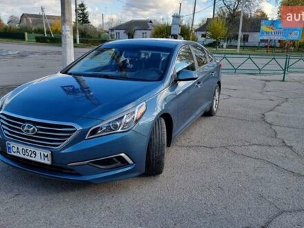 Синій Хендай Соната, об'ємом двигуна 2.36 л та пробігом 120 тис. км за 10500 $, фото 1 на Automoto.ua