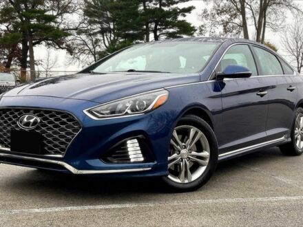 Синій Хендай Соната, об'ємом двигуна 2.4 л та пробігом 43 тис. км за 8500 $, фото 1 на Automoto.ua