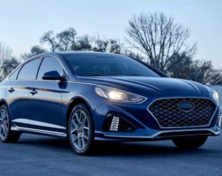 Синій Хендай Соната, об'ємом двигуна 2 л та пробігом 46 тис. км за 14800 $, фото 1 на Automoto.ua