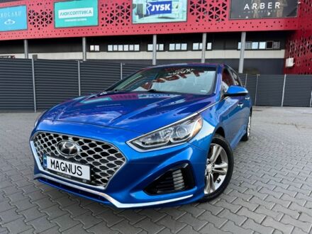 Хендай Соната 2019 у Києві на Automoto.ua Синій Хендай Соната, об'ємом двигуна 2.4 л та пробігом 54 тис. км за 14800 $, фото 1 на Automoto.ua