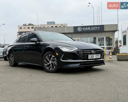 Синий Хендай Соната, объемом двигателя 2 л и пробегом 68 тыс. км за 18800 $, фото 1 на Automoto.ua