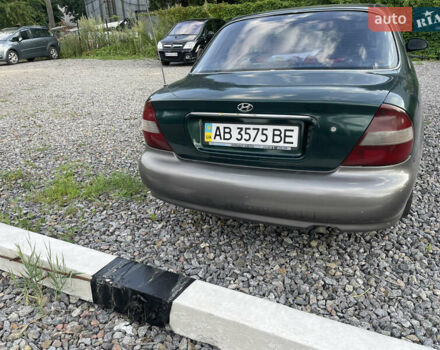 Зеленый Хендай Соната, объемом двигателя 2 л и пробегом 291 тыс. км за 1550 $, фото 6 на Automoto.ua