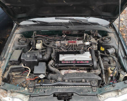 Зеленый Хендай Соната, объемом двигателя 2 л и пробегом 235 тыс. км за 1300 $, фото 5 на Automoto.ua