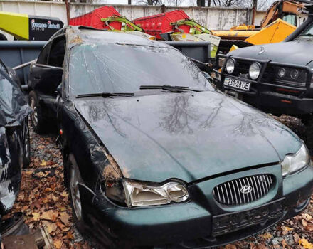 Зеленый Хендай Соната, объемом двигателя 2 л и пробегом 235 тыс. км за 1300 $, фото 3 на Automoto.ua