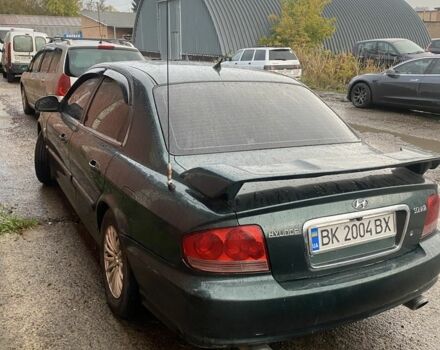 Зеленый Хендай Соната, объемом двигателя 2 л и пробегом 201 тыс. км за 2850 $, фото 6 на Automoto.ua