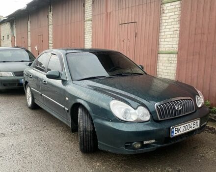 Зеленый Хендай Соната, объемом двигателя 2 л и пробегом 201 тыс. км за 2850 $, фото 3 на Automoto.ua