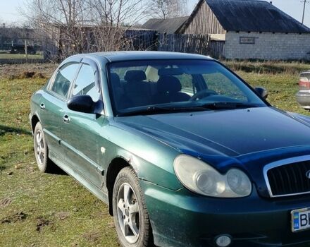 Зеленый Хендай Соната, объемом двигателя 2 л и пробегом 257 тыс. км за 3000 $, фото 1 на Automoto.ua