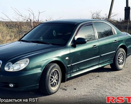 Зеленый Хендай Соната, объемом двигателя 2 л и пробегом 250 тыс. км за 3500 $, фото 3 на Automoto.ua