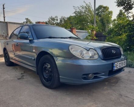 Зеленый Хендай Соната, объемом двигателя 2 л и пробегом 245 тыс. км за 3100 $, фото 1 на Automoto.ua