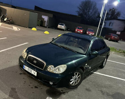 Зеленый Хендай Соната, объемом двигателя 2 л и пробегом 291 тыс. км за 2850 $, фото 5 на Automoto.ua